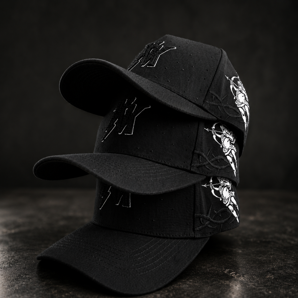 Blessed in black hat