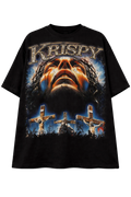 "KKINGDOM OF KRISPY" oversized tee